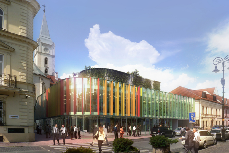 Projekty / Parkovací dom Košice - foto