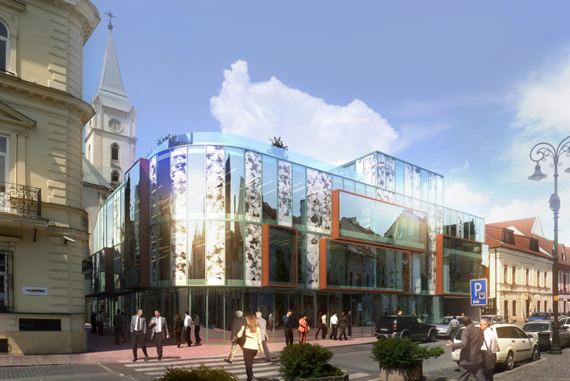 Projekty / Parkovací dom Košice - foto