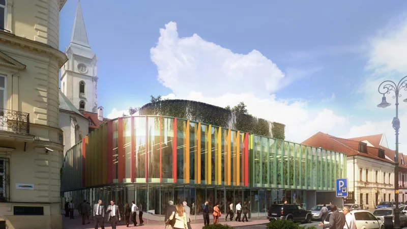  Projekty / Parkovací dom Košice - foto