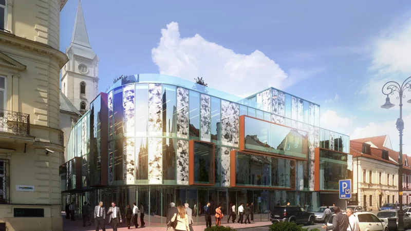  Projekty / Parkovací dom Košice - foto